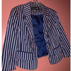Striped Blazer